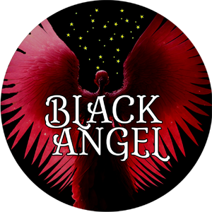 logo i naklejka dla sklepu Black Angel